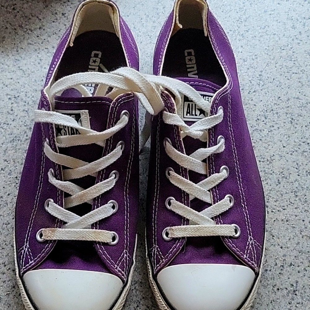 Purple Converse Allstars